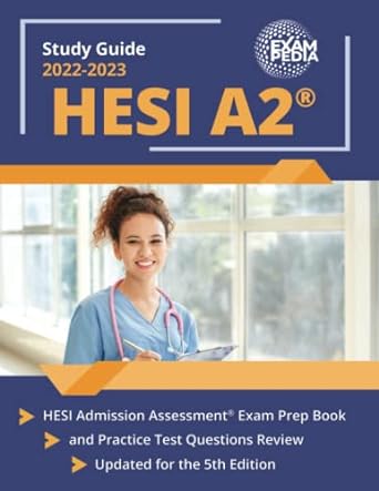 hesi a2 study guide 2022 2023 hesi admission assessment exam prep book and practice test questions review