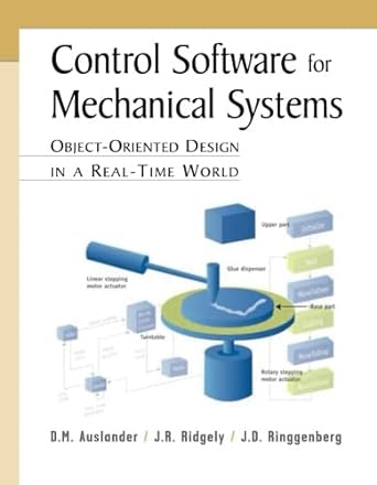 control software for mechanical systems object oriented design in a real time world object oriented design in