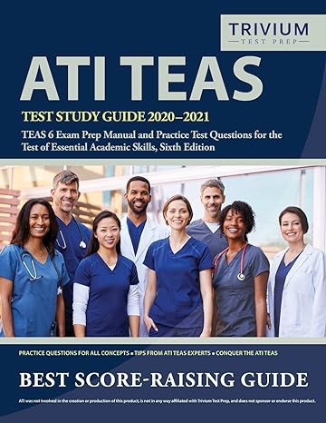 ati teas test study guide 2020 2021 teas 6 exam prep manual and practice test questions for the test of