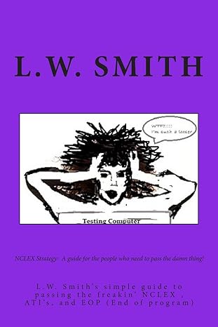 nclex strategy a guide for the people who need to pass the damn thing l w smith s simple guide to passing the