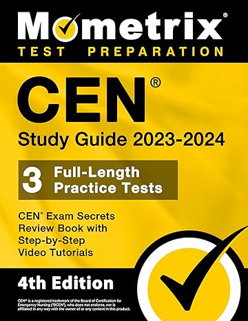 cen study guide 2023 2024 cen exam secrets review book full length practice test step by step video tutorials
