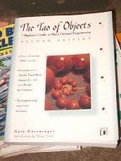 the tao of objects a beginner s guide to object oriented programming 2nd edition gary entsminger ,bruce eckel
