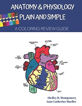 anatomy and physiology plain and simple a coloring review guide 1st edition shelley h. montgomery, anne