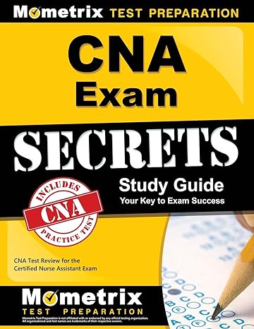 cna exam secrets study guide cna test review for the certified nurse assistant exam stg edition cna exam