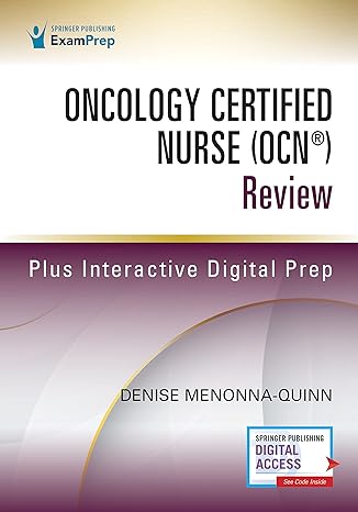 oncology certified nurse review comprehensive oncology nurse print + digital resource includes digital