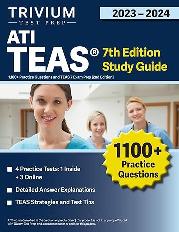 ati teas 2023 2024 study guide 1 100+ practice questions and teas 7 exam prep 1st edition elissa simon