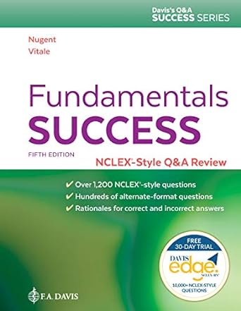 fundamentals success nclex style qanda review 5th edition patricia m. nugent rn ma ms edd ,barbara a. vitale