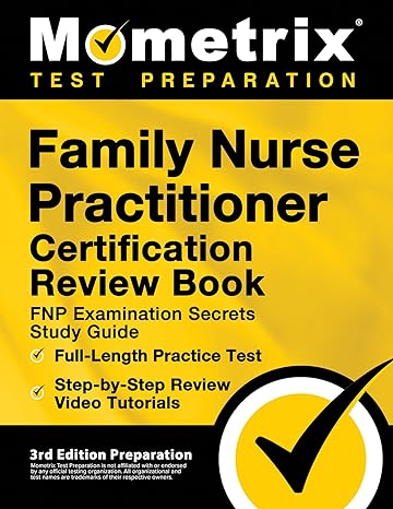 family nurse practitioner certification review book fnp examination secrets study guide full length practice