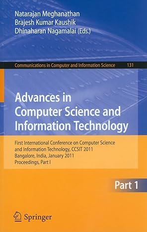 advances in computer science and information technology first international conference on computer science