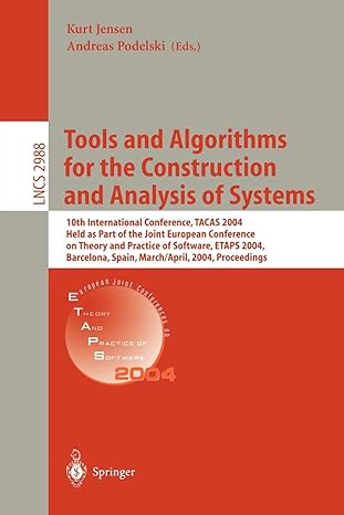 tools and algorithms for the construction and analysis of systems 10th international conference tacas 2004