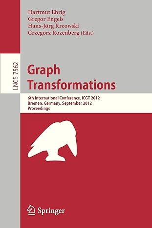 graph transformation 6th international conference icgt 2012 bremen germany september 24 29 2012 proceedings