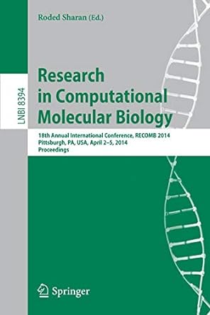 research in computational molecular biology 18th annual international conference recomb 2014 pittsburgh pa