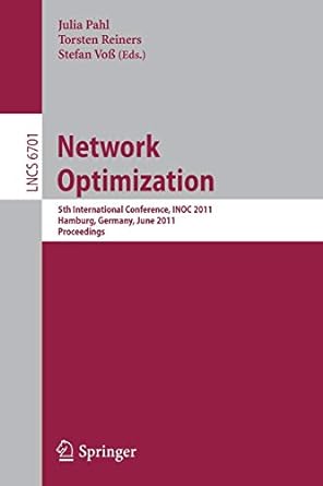 network optimization 5th international conference inoc 2011 hamburg germany june 13  2011 proceedings 2011