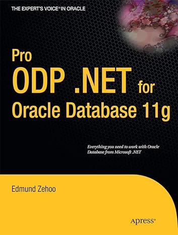 pro odp net for oracle database 11g 1st edition edmund zehoo, yap wai hong 1430228202, 978-1430228202