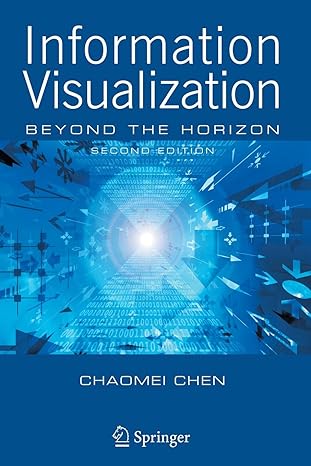 information visualization beyond the horizon 2nd edition chaomei chen 184628340x, 978-1846283406