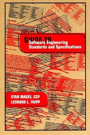 guide to software engineering standards and specifications 1st edition stan magee ,leonard l. tripp