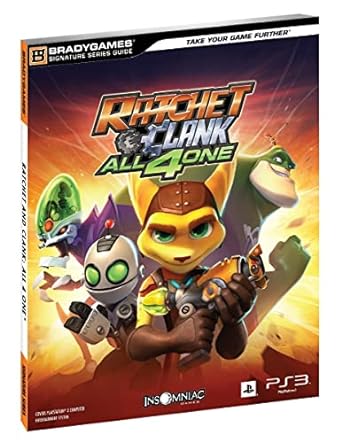 ratchet and clank all 4 one signature series guide 1st edition bradygames 0744013437, 978-0744013436