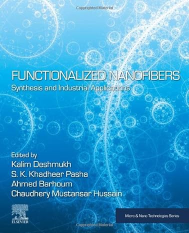 functionalized nanofibers synthesis and industrial applications 1st edition kalim deshmukh, s. k. khadheer