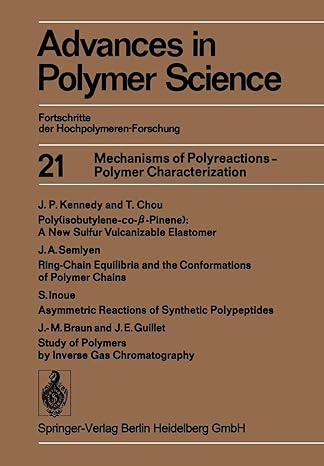 mechanisms of polyreactions polymer characterization 1st edition akihiro abe ,ann-christine albertsson ,karel