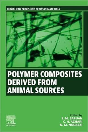 polymer composites derived from animal sources 1st edition s. m. sapuan ,c. h. azhari ,n. m. nurazzi