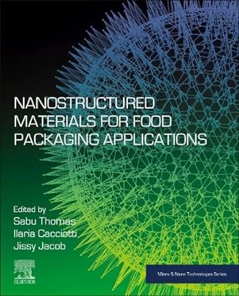 nanostructured materials for food packaging applications 1st edition sabu thomas ,ilaria cacciotti ,jissy