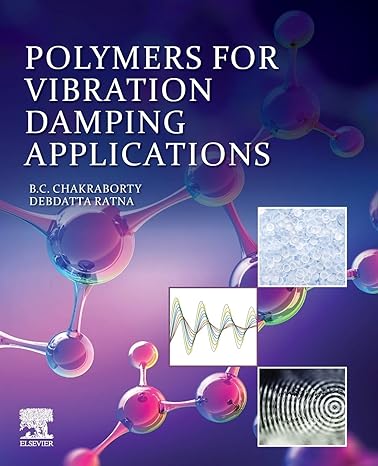 polymers for vibration damping applications 1st edition bikash c. chakraborty, debdatta ratna 0128192526,