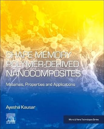shape memory polymer derived nanocomposites materials properties and applications 1st edition ayesha kausar