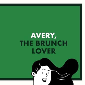 avery the brunch lover personalised gifts for women and friends called avery  nom books 979-8392542604