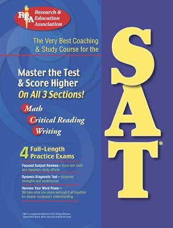 sat the very best coaching and study course for the new sat prep 1st edition robert bell ,suzanne coffield