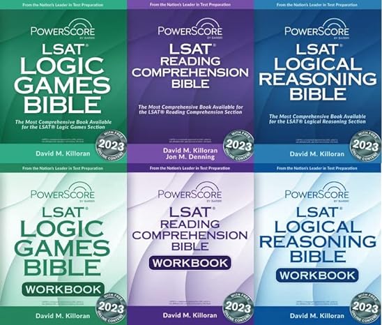 the powerscore lsat bible trilogy practice pack 2023 2023rd edition david killoran ,jon denning 168561714x,