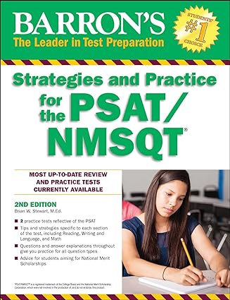 strategies and practice for the psat/nmsqt 2nd edition brian stewart 1438008880, 978-1438008882