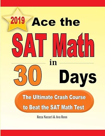 ace the sat math in 30 days the ultimate crash course to beat the sat math test 1st edition reza nazari ,ava