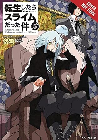 that time i got reincarnated as a slime vol 5 5  fuse ,mitz vah 1975301161, 978-1975301163