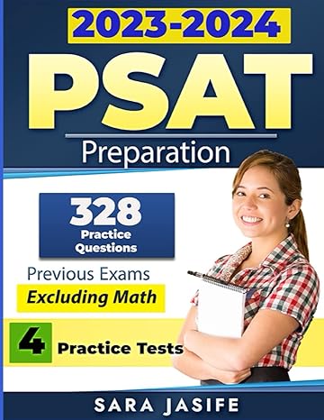 psat 8/9 prep 2023 2024 with practice tests excluding math 4 exams and 328 questions 1st edition sara jasife