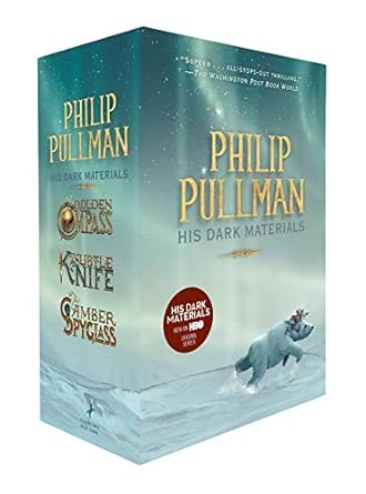 his dark materials 3 book paperback boxed set the golden compass the subtle knife the amber spyglass  philip