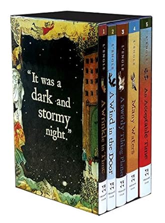 the wrinkle in time quintet boxed set  madeleine lengle 0274878348, 978-0312373511