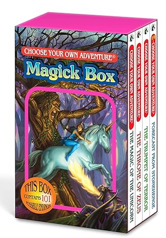 choose your own adventure 4 book boxed set magick box  deborah lerme goodman, r. a. montgomery 1937133680,