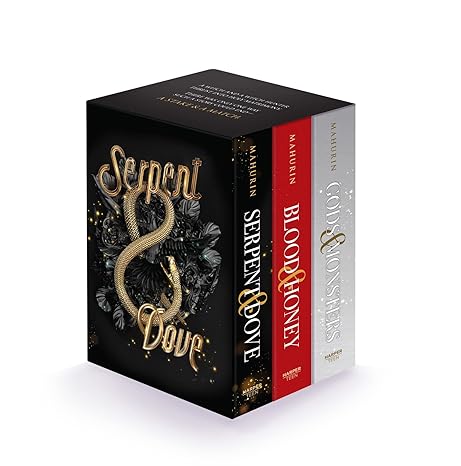 serpent and dove 3 book paperback box set serpent and dove blood and honey gods and monsters  shelby mahurin