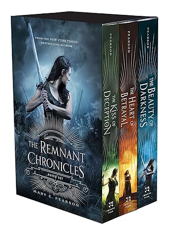 the remnant chronicles boxed set the kiss of deception the heart of betrayal the beauty of darkness  mary e.
