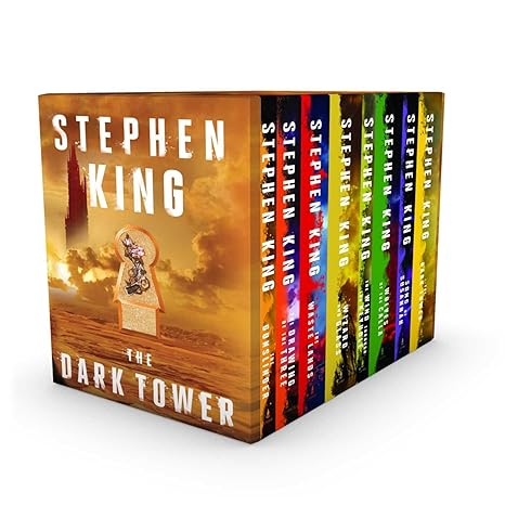 the dark tower 8 book boxed set  stephen king 1501163566, 978-1501163562