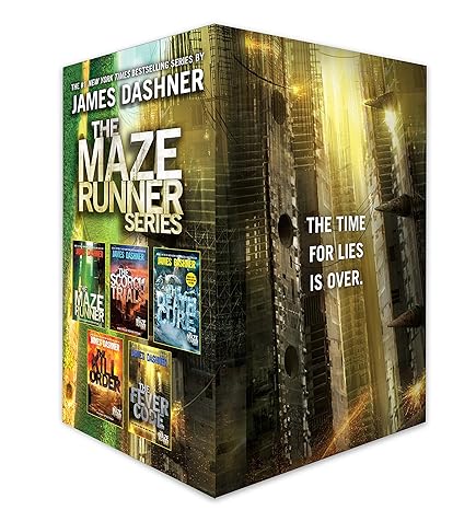 the maze runner series  collection boxed set  james dashner 1524771031, 978-1524771034