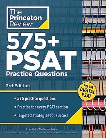 575+ practice questions for the digital psat book + online / extra preparation to help achieve an excellent