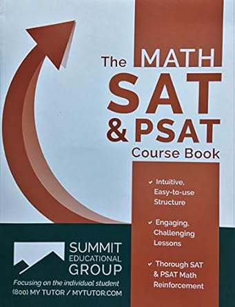 the redesigned sat and psat course book 1st edition summit educational group 0578166593, 978-0578166599