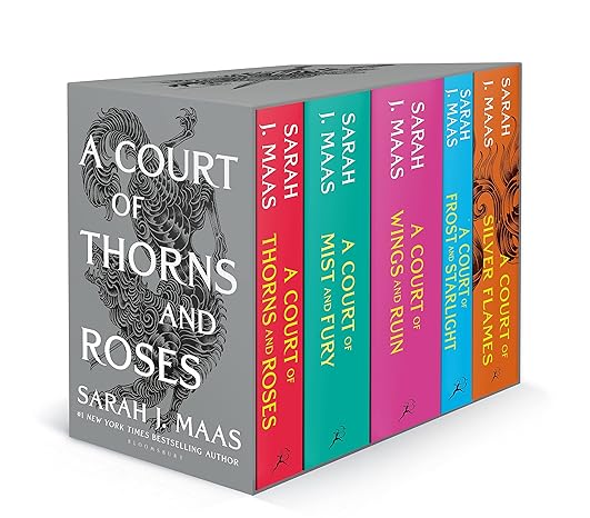 a court of thorns and roses paperback box set  sarah j. maas 1639730192, 978-1639730193