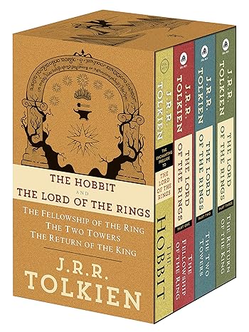 j r r tolkien 4 book boxed set the hobbit and the lord of the rings  j.r.r. tolkien 0345538374, 978-0345538376