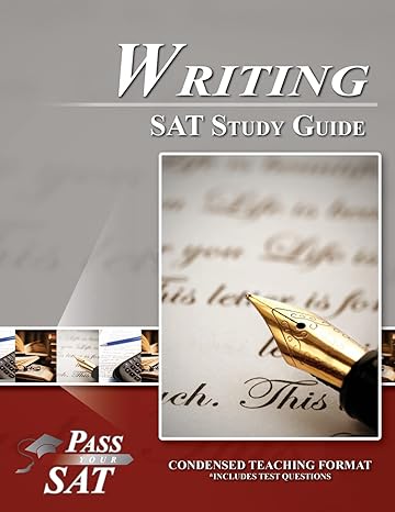 sat writing study guide pass your sat 1st edition pass your sat, breely crush publishing 1614334811,