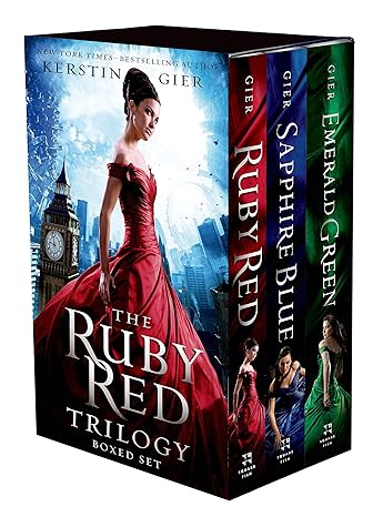 the ruby red trilogy boxed set ruby red sapphire blue emerald green  kerstin gier, anthea bell 1250060435,