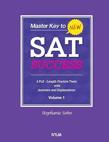 master key to new sat success 1st edition stephanie sohn 979-1195871001