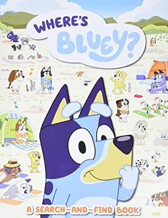 where s bluey a search and find book 1st edition penguin young readers licenses 0593385691, 978-0593385692