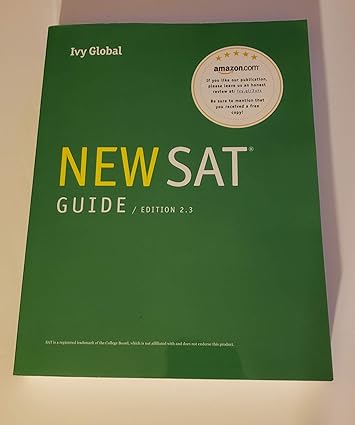 new sat guide / edition 2 3 1st edition ivy global ,sarah pike 1942321783, 978-1942321781